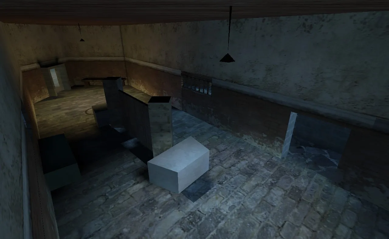 Скриншот  Карта de_hanoi для CS 1.6: тактики, точки, .nav для ботов и оптимизация wpoly/epoly