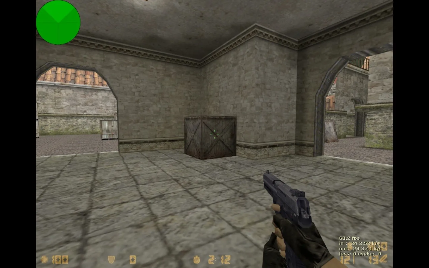 Скриншот  de_clanfal карта для CS 1.6: точки, баланс сторон, .nav для ботов, оптимизация wpoly/epoly