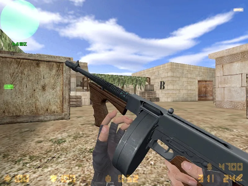 Скриншот  Карта de_losttemple для CS 1.6: тактика и особенности