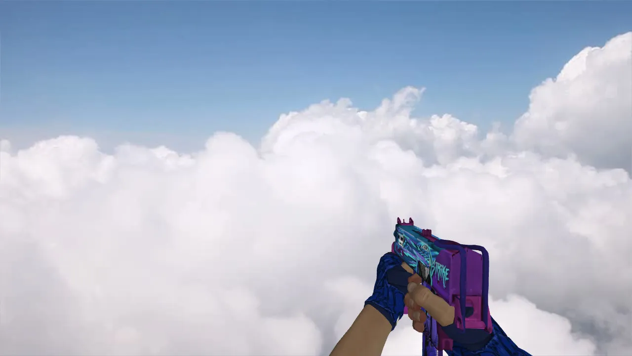 Скриншот  Пак моделей оружия «Hand Wraps Cobalt Skulls Pack» для CS 1.6: v_ p_ w_ модели, звуки, анимация осмотра и текстуры