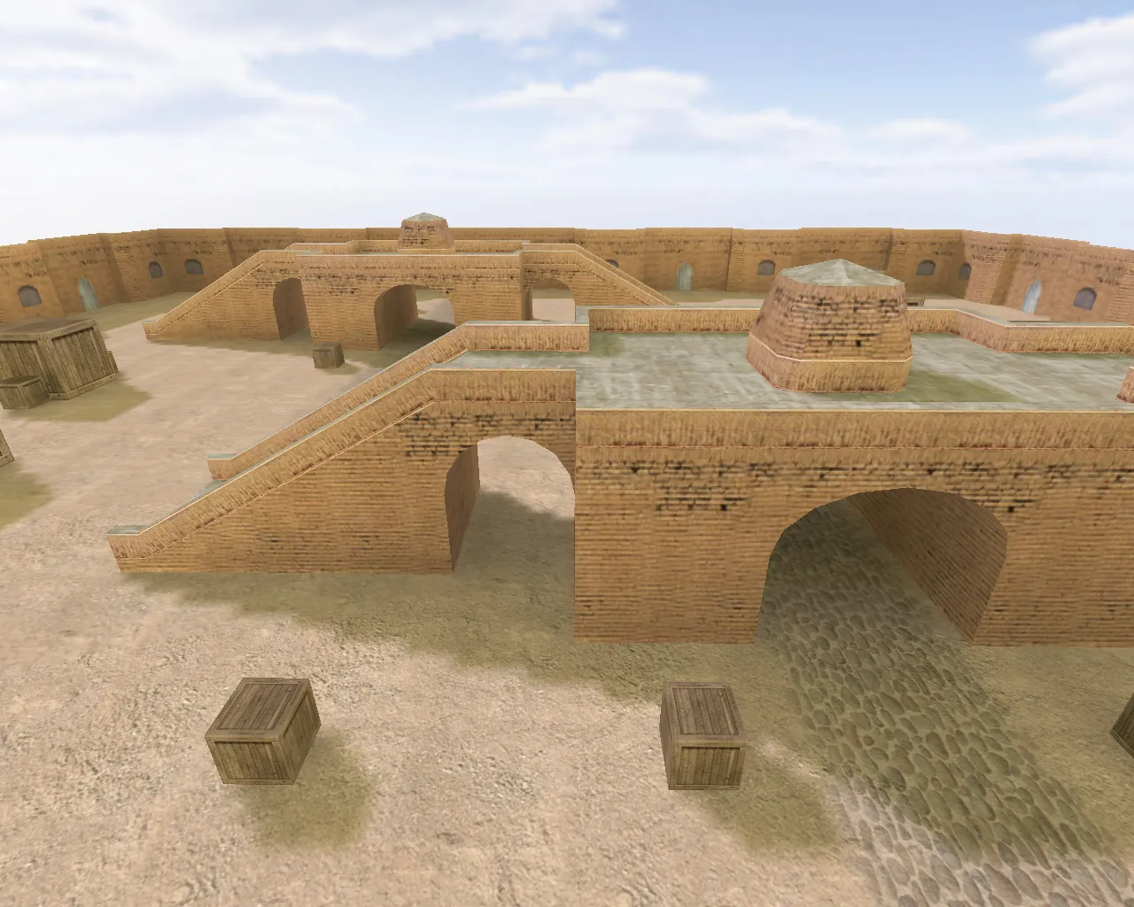 Скриншот  Карта awp_india2 для CS 1.6: точки под AWP, баланс сторон, .nav и оптимизация wpoly/epoly