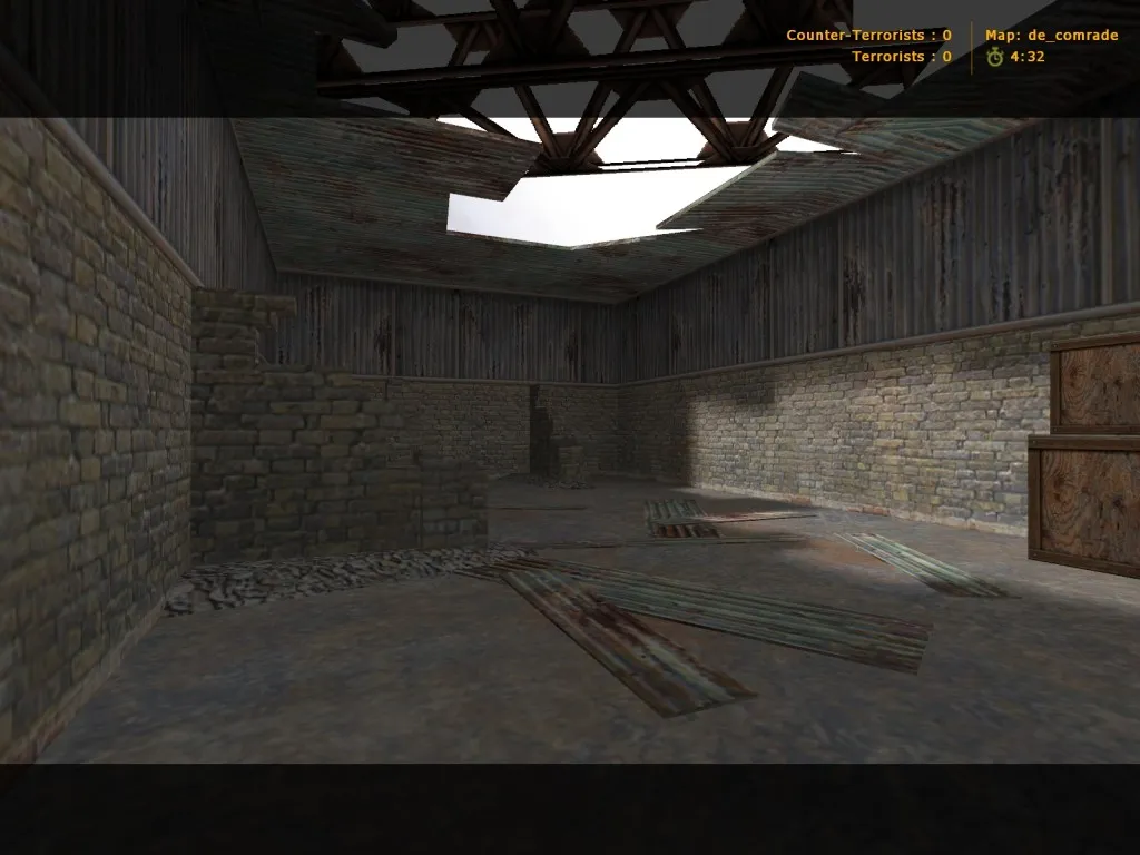Скриншот de_comrade для CS 1.6: тактические точки, маршруты и сборка карты с .nav и оптимизацией