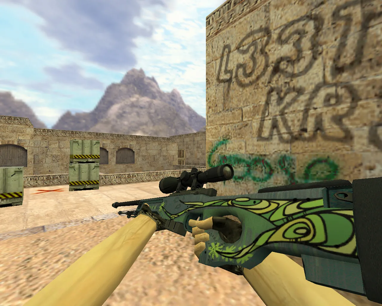 Скриншот Модель AWP Кортисейра для CS 1.6 - Подробное описание и характеристики