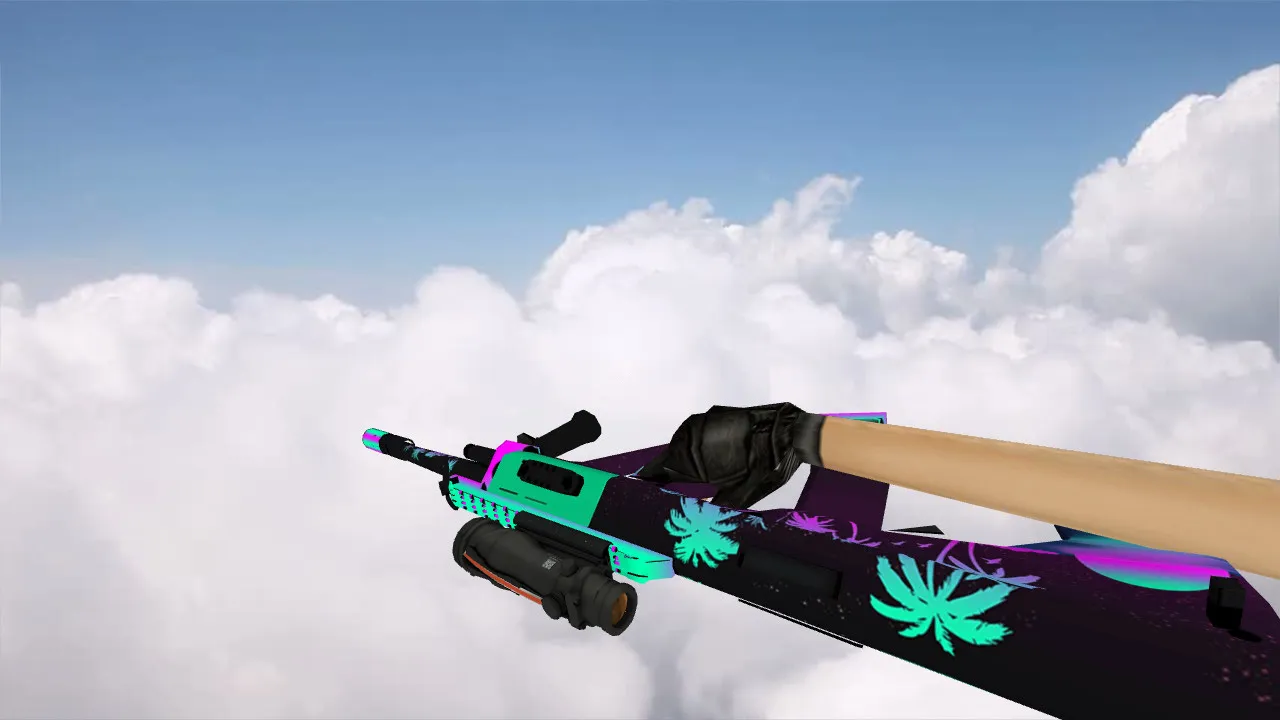 Скриншот Модель AUG Paradise для CS 1.6: Идеальный выбор для игроков