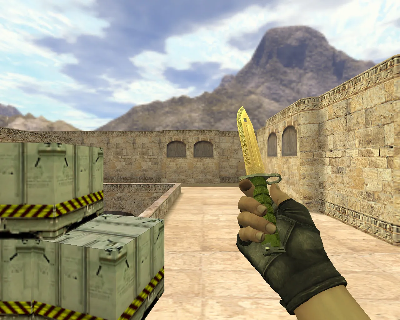 Скриншот Модель «Штык-нож Лор» (v_, p_, w_) для CS 1.6: звуки, анимация осмотра, качество текстур