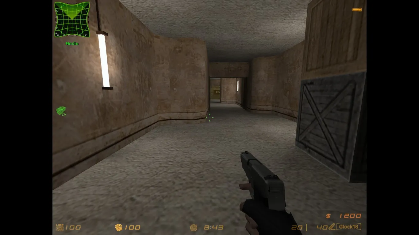 Скриншот  de_gamebanana карта для CS 1.6: баланс сторон, точки, .nav и оптимизация wpoly/epoly