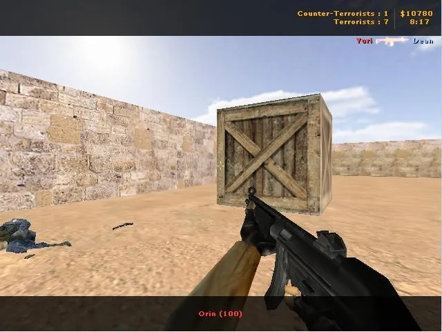 Скриншот de_blankmap для CS 1.6: установка, настройка сервера, боты (.nav), баланс сторон и оптимизация
