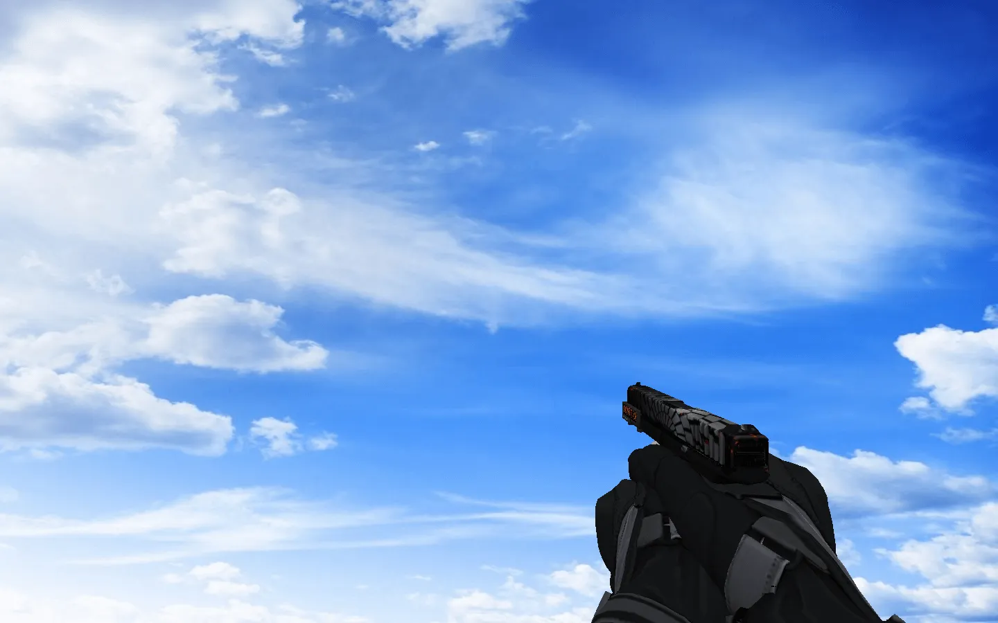 Скриншот Пак скинов с ☆ Мотоциклетными перчатками «Затмение» для CS 1.6: v_, p_, w_ модели, анимация осмотра и замена звуков