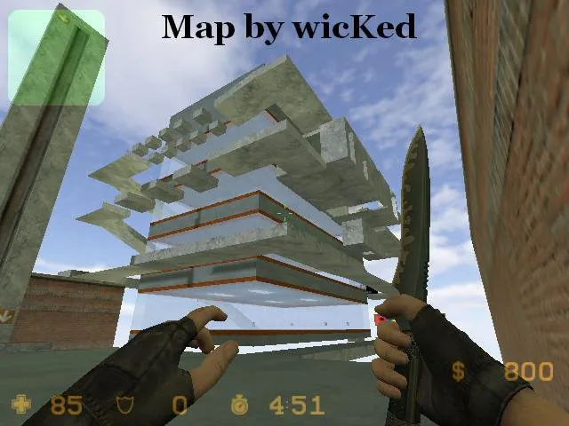 Скриншот  deathrun_kosova для CS 1.6: карта deathrun, точки, тактика за терр и кт, оптимизация и .nav