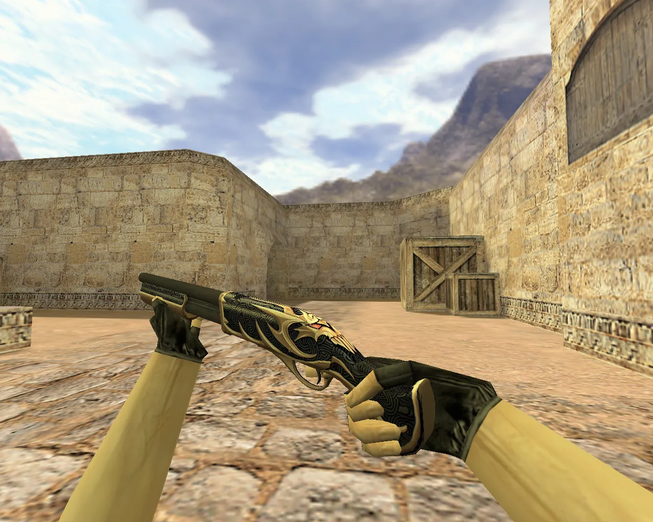 Скриншот Скачать модель «Sawed-off Рагнарёк» для CS 1.6