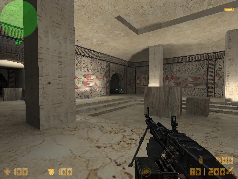 Скриншот  Карта de_luxor для CS 1.6: Тактические особенности и оптимизация