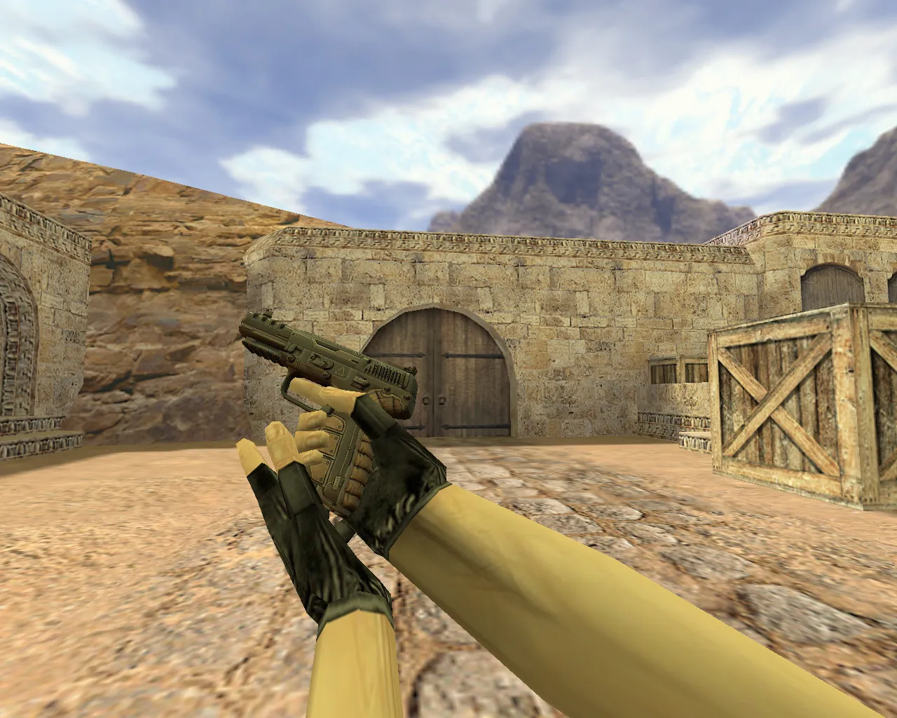 Скриншот Модель «Five-Seven Дитя пустыни» для CS 1.6 - Скачай сейчас