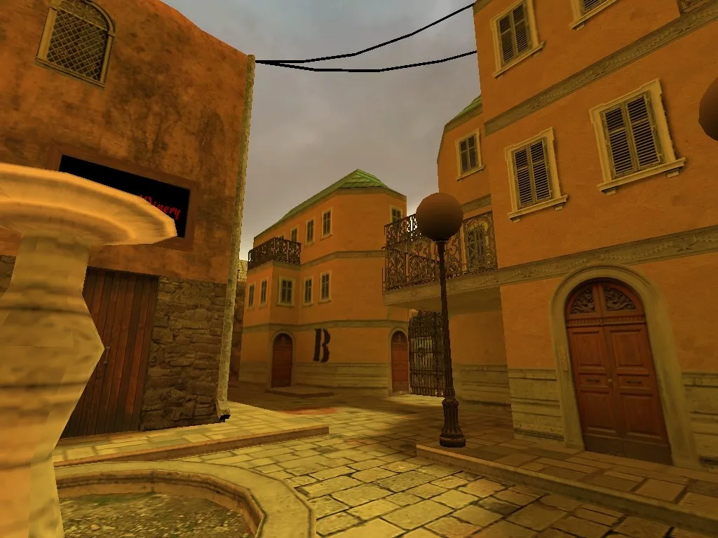 Скриншот  Карта de_terrace_hill для CS 1.6 — стратегические преимущества и тактики