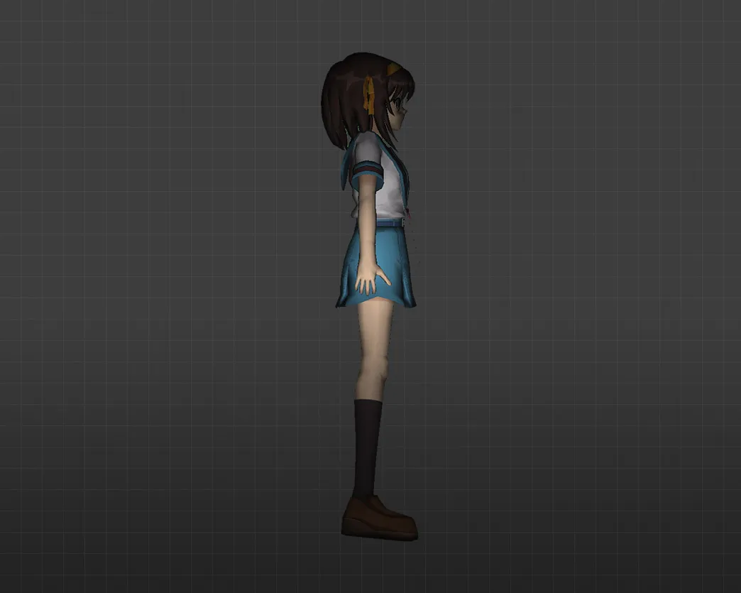 Скриншот  Модель «Харухи Судзумия» для CS 1.6 - Уникальный скин для вашего персонажа