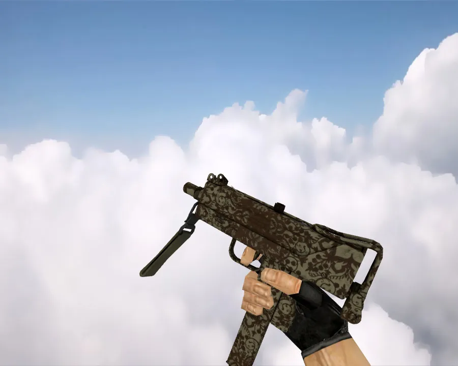 Скриншот MAC-10 | Дамасская охра (Sienna Damask) для CS 1.6