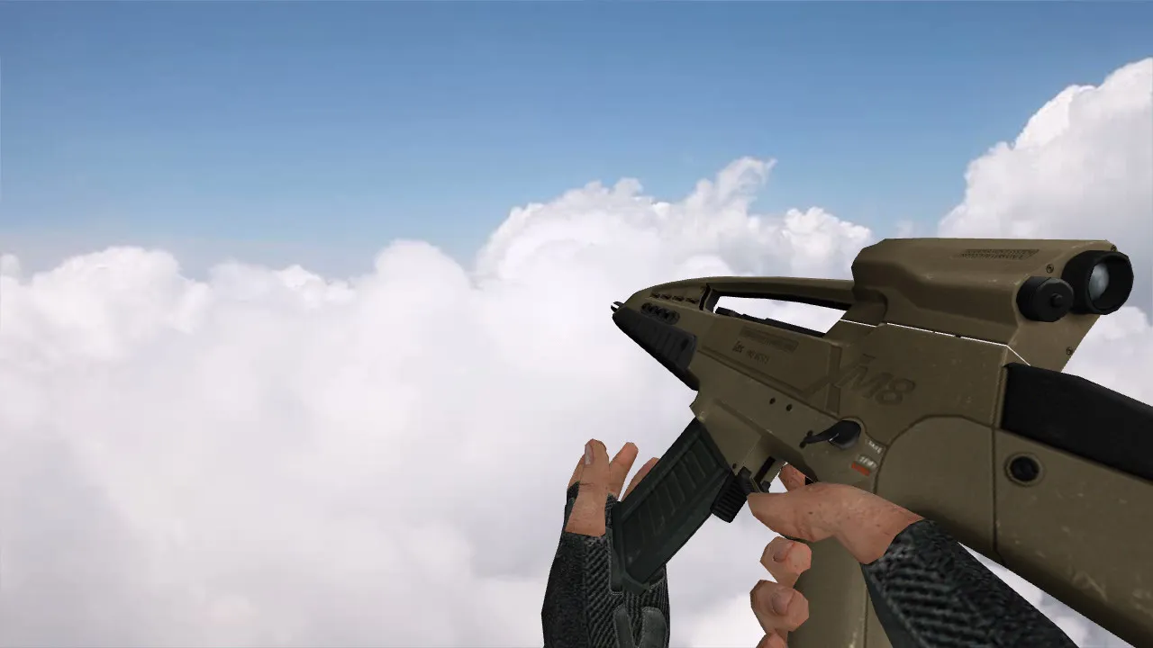 Скриншот Модель «HK XM8» для CS 1.6 – Оружие с высоким качеством