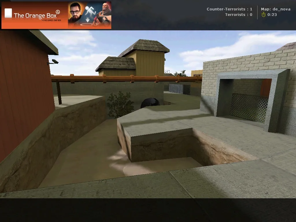 Скриншот  Карта «de_nova» для CS 1.6 – Тактический шедевр на арене
