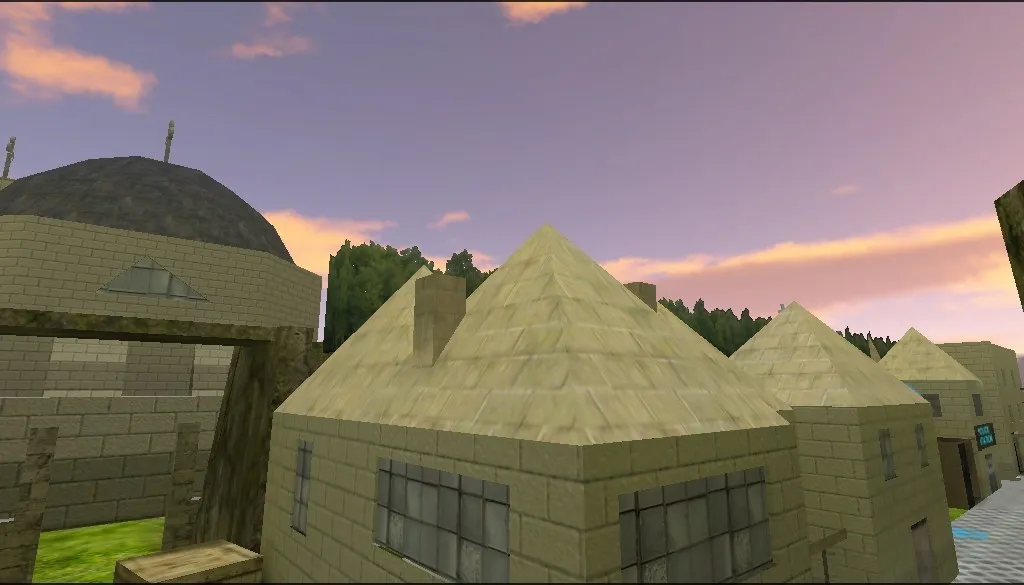 Скриншот  Карта de_ares для CS 1.6: точки, маршруты, .nav для ботов, оптимизация wpoly/epoly