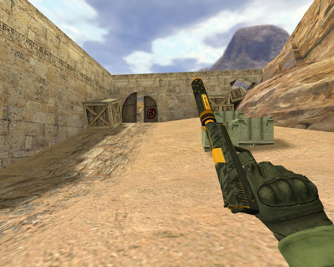 Скриншот Модель «USP Орион» для CS 1.6: Оружие для точной стрельбы