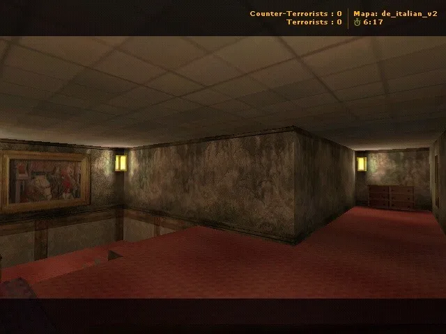 Скриншот Карта «de_italian_v2» для CS 1.6