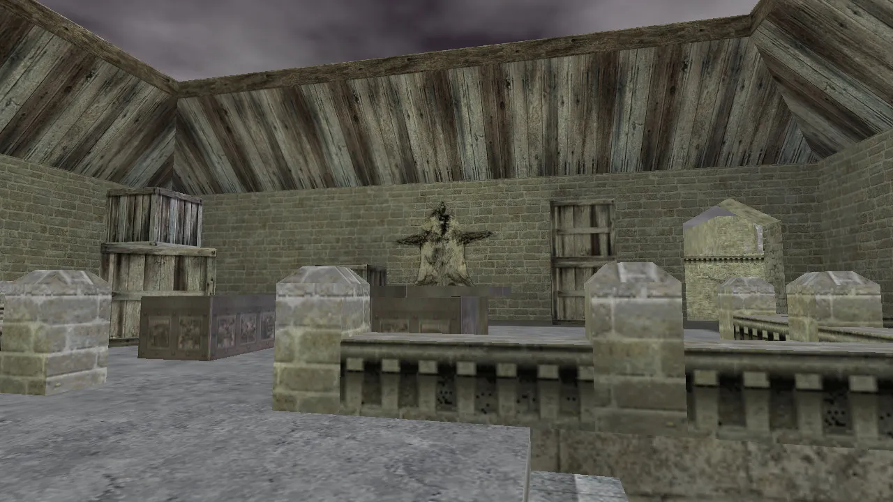 Скриншот  Карта de_ming для CS 1.6 – Тактические возможности и особенности