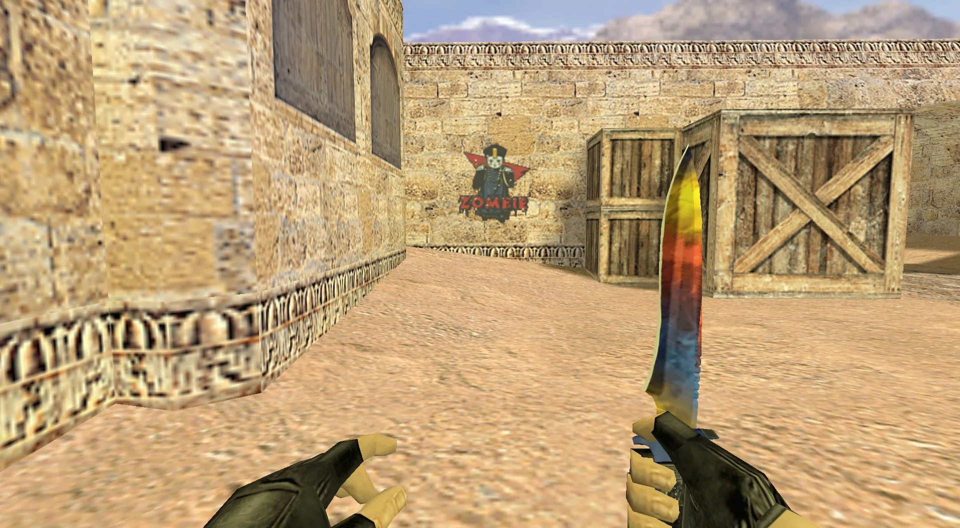 Скриншот Граффити «Зомби» для CS 1.6 - Уникальные графические элементы