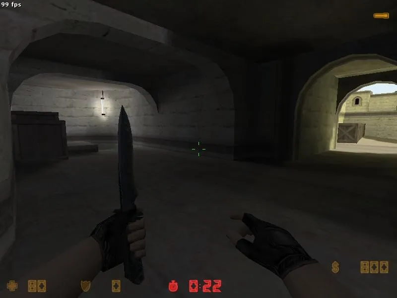 Скриншот  de_dust2_llapi карта для CS 1.6: баланс сторон, точки, .nav и оптимизация wpoly/epoly