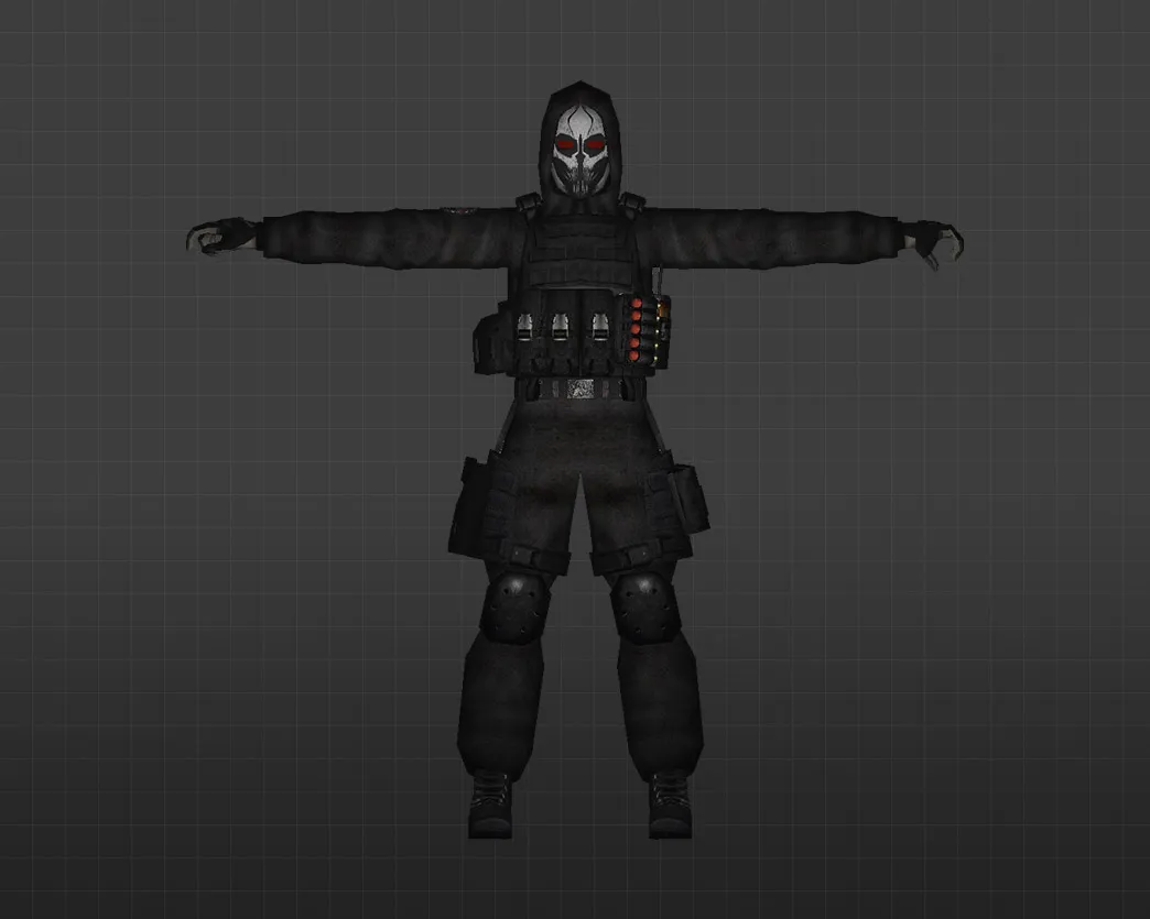 Скриншот Модель «Наемники» для CS 1.6 - Уникальные скины для игроков