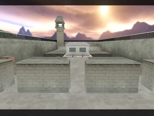 Скриншот  Карта de_snipe_rmk для CS 1.6: идеальная площадка для снайперов