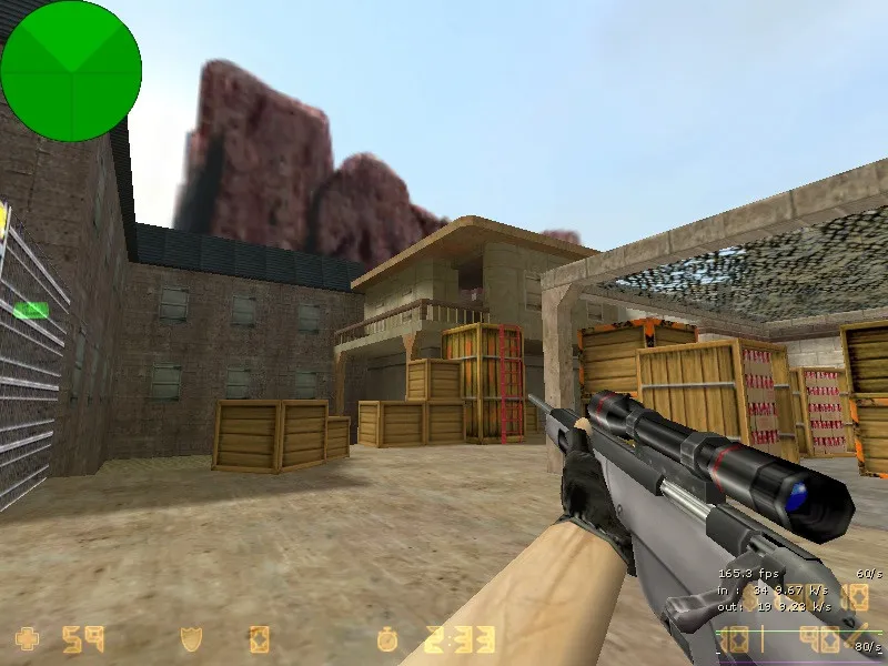 Скриншот  Карта dustferno для CS 1.6: Оптимизация и тактика