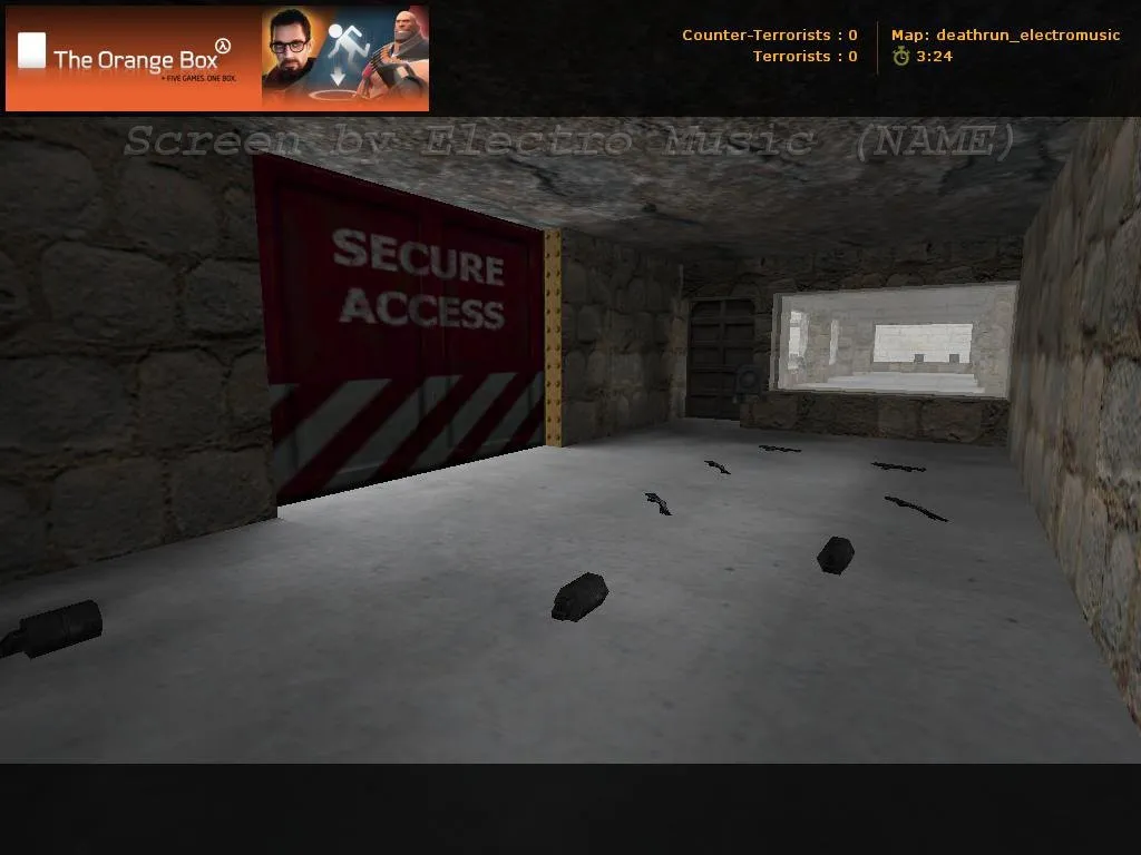 Скриншот Карта «deathrun_electromusic» для CS 1.6