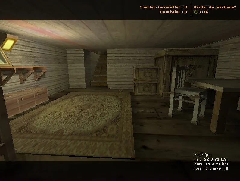 Скриншот  Карта de_westtime2 для CS 1.6: особенности и тактики