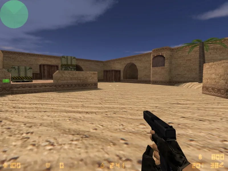 Скриншот  Карта de_sunday для CS 1.6: Тактические особенности и оптимизация