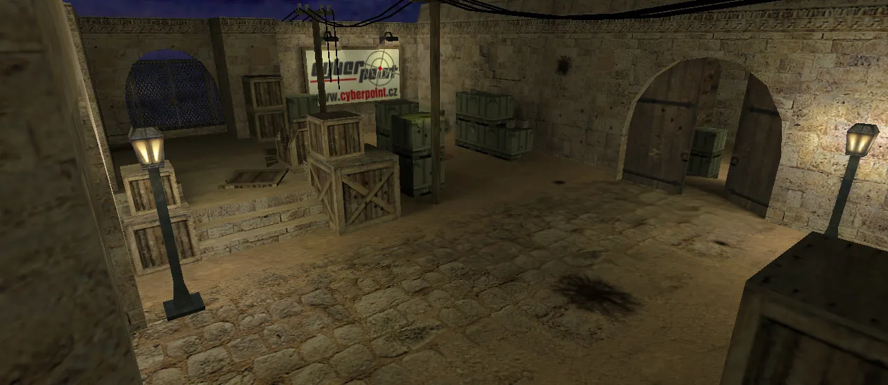 Скриншот Карта «de_pl_nitedust2» для CS 1.6
