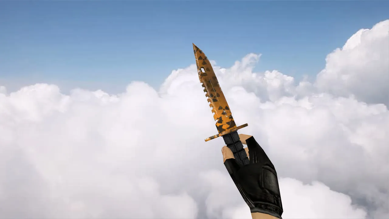 Скриншот Модель «Штык-нож M9 Реактор» для CS 1.6: v_, p_, w_ модели, звук, анимация осмотра и качество текстур