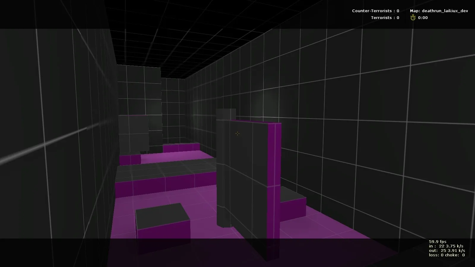 Скриншот  deathrun_laikiux_dev для CS 1.6: рейты, зоны, точки и .nav для ботов