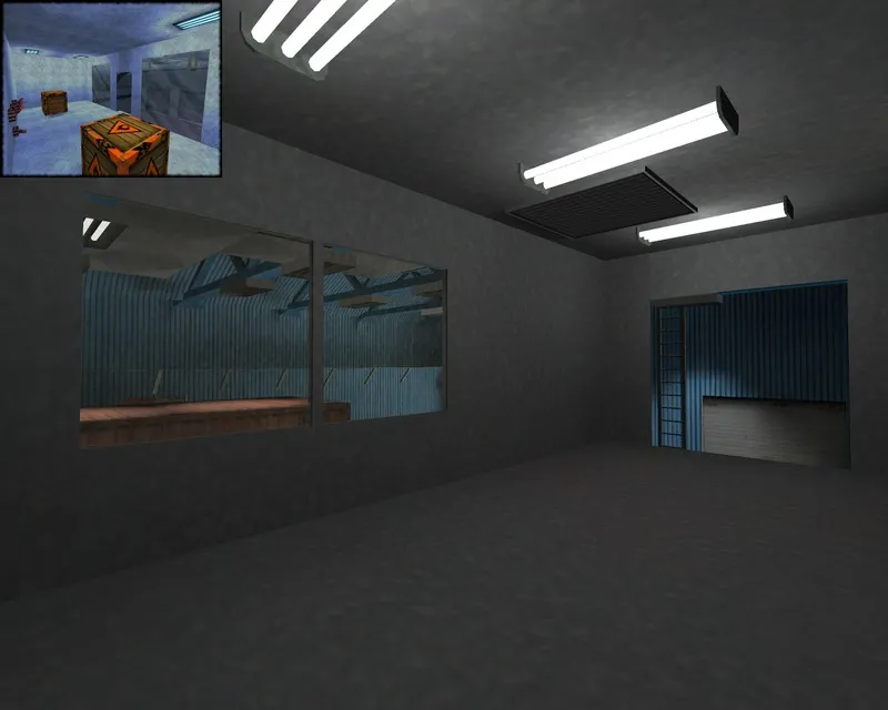 Скриншот  Карта bac_warehouse для CS 1.6: точки, ротации, .nav для ботов и оптимизация wpoly/epoly