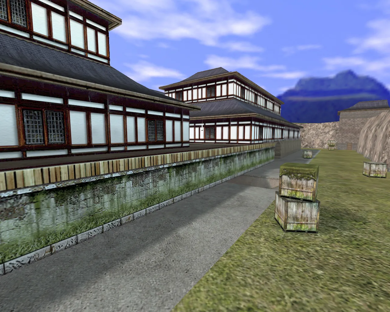 Скриншот  Карта de_samurai для CS 1.6: тактические возможности и особенности