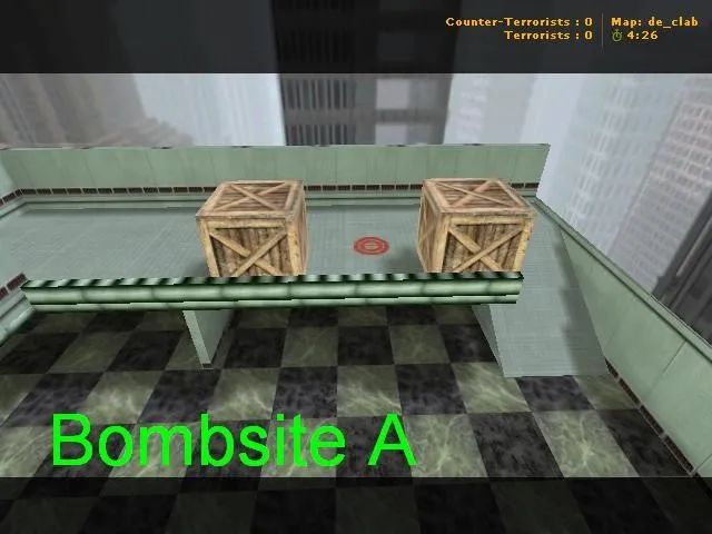 Скриншот  de_clab карта для CS 1.6: баланс сторон, тактика, .nav для ботов, оптимизация wpoly/epoly