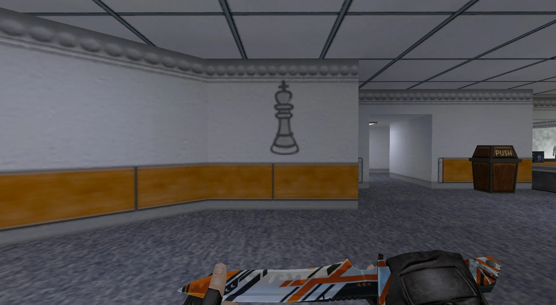 Скриншот Граффити «Шахматный король» для CS 1.6 - Скачать и Установить