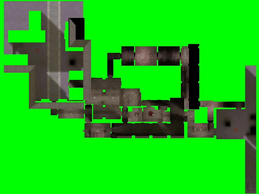 Скриншот  de_bricktown карта для CS 1.6: баланс за Т и КТ, точки под контроль, .nav для ботов, оптимизация wpoly/epoly