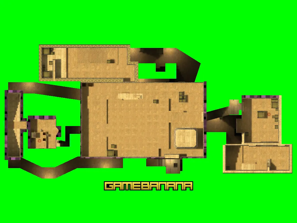 Скриншот  de_2storydust для CS 1.6: обзор карты, тактика сторон, оптимизация и .nav для ботов