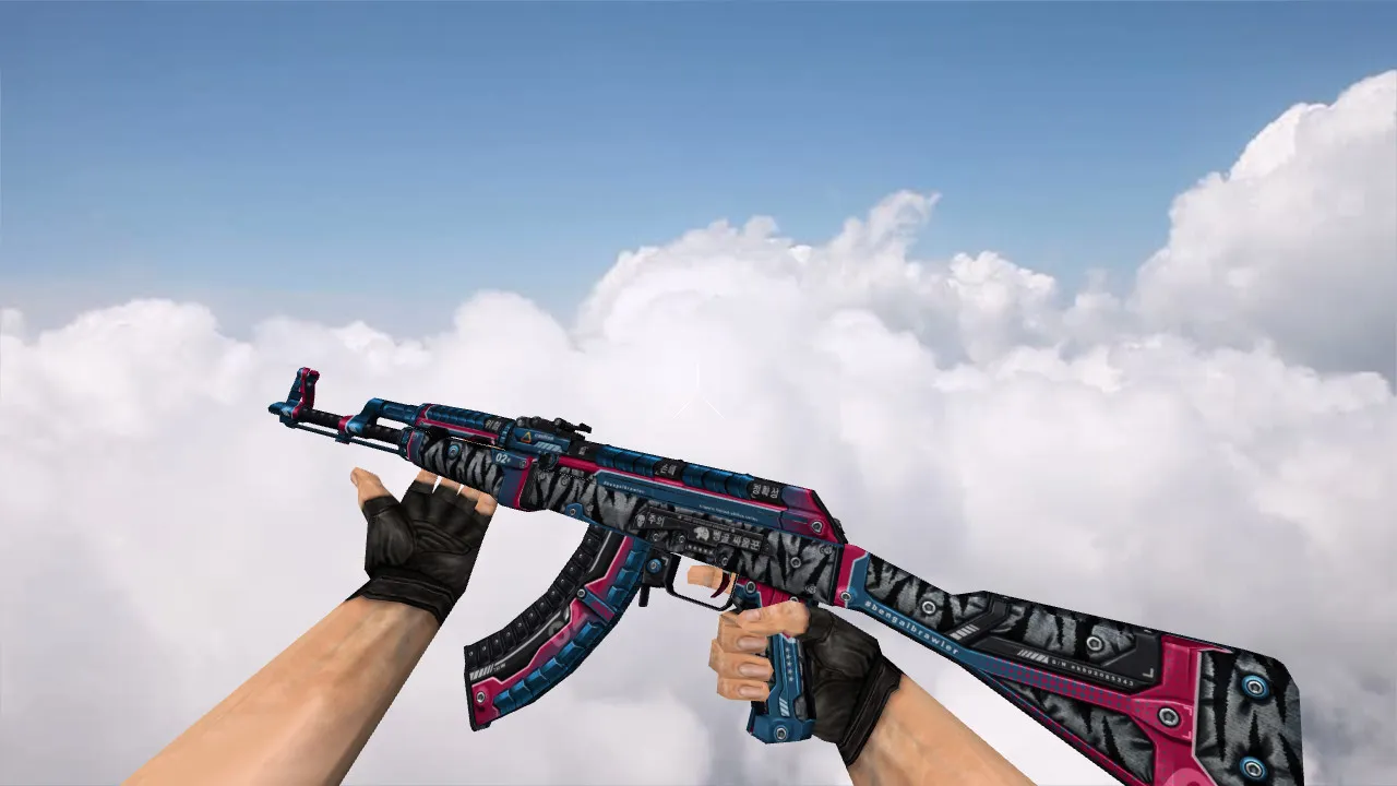 Скриншот Модель «AK-47 Bengal Brawler» для CS 1.6 – Уникальный стиль