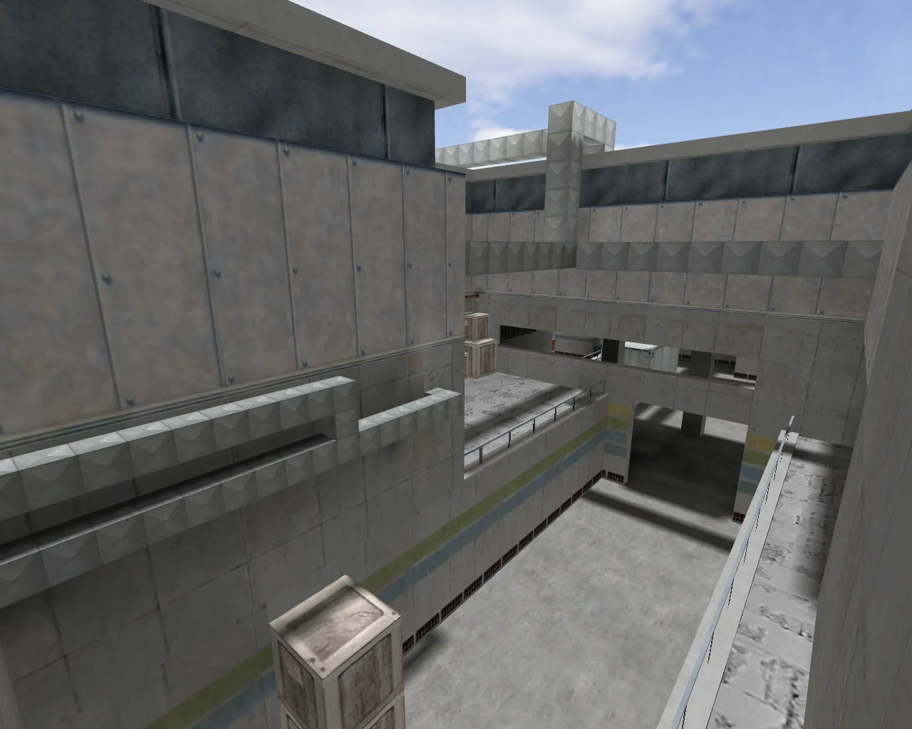 Скриншот  Карта de_strive для CS 1.6 - Тактические возможности и баланс