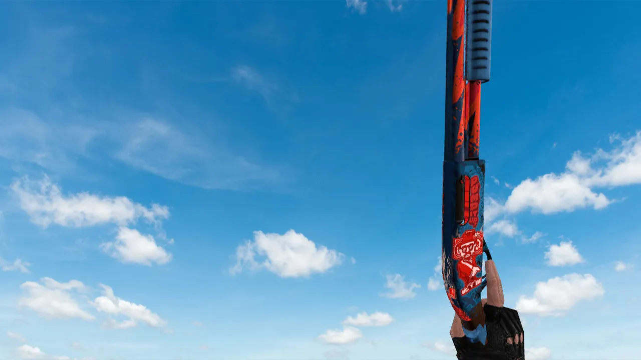 Скриншот Модель «Sawed-off Ghetto Blaster» для CS 1.6 - Уникальный выбор оружия