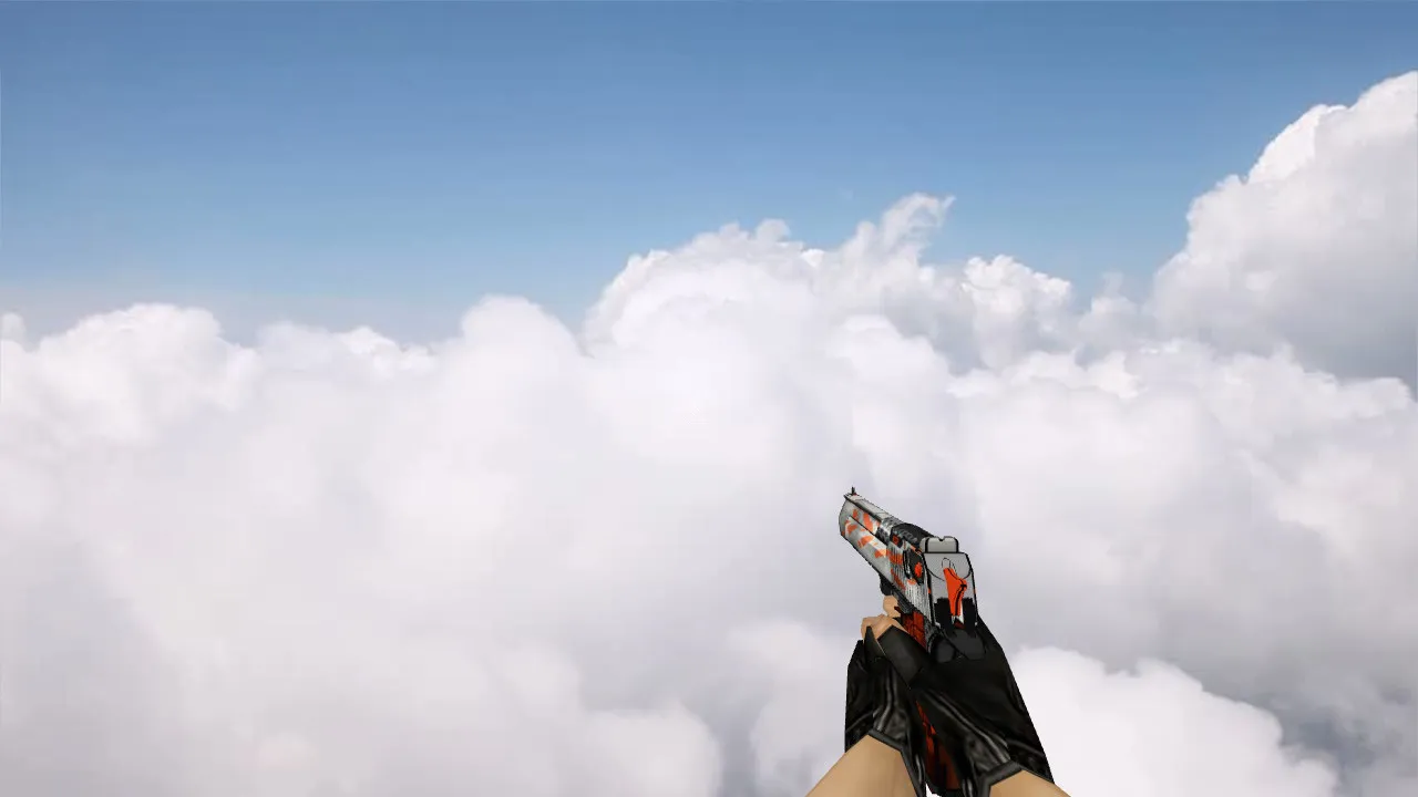 Скриншот Модель «Deagle Карп кои» для CS 1.6: улучшенная графика и звук