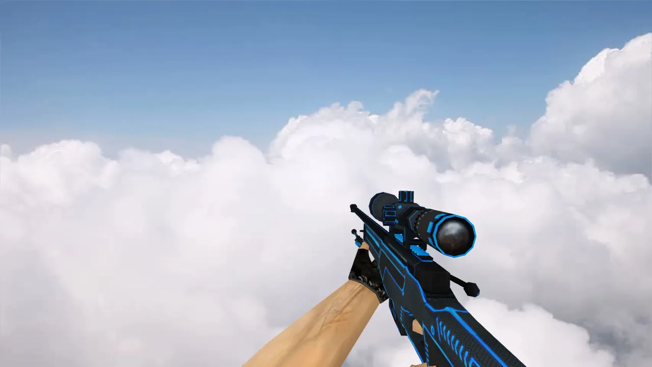 Скриншот Модель AWP Plasmax для CS 1.6 – Идеальный выбор для игроков