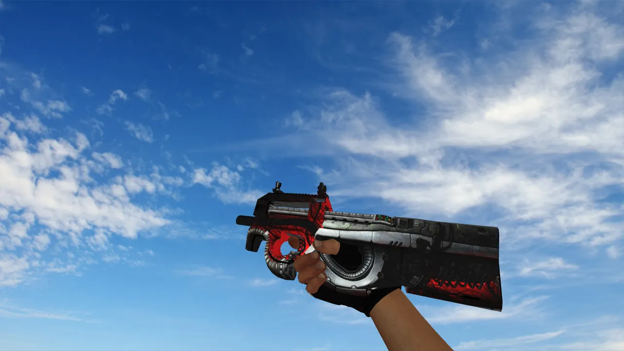 Скриншот  Пак моделей оружия из CS GO для CS 1.6: v_, p_, w_, звуки, анимация осмотра и качество текстур