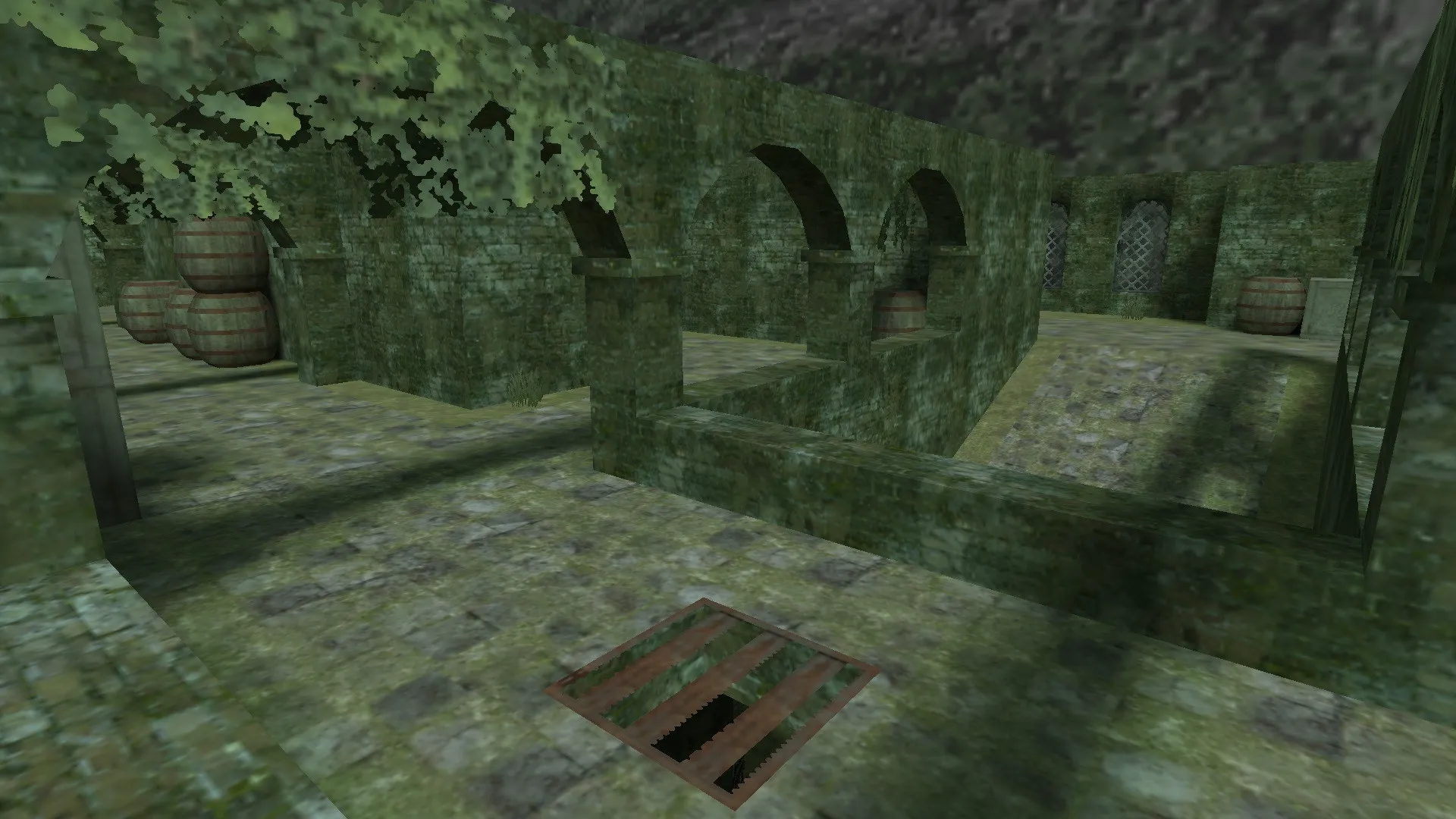 Скриншот  Карта de_undead_burg для CS 1.6: Тактический обзор и особенности