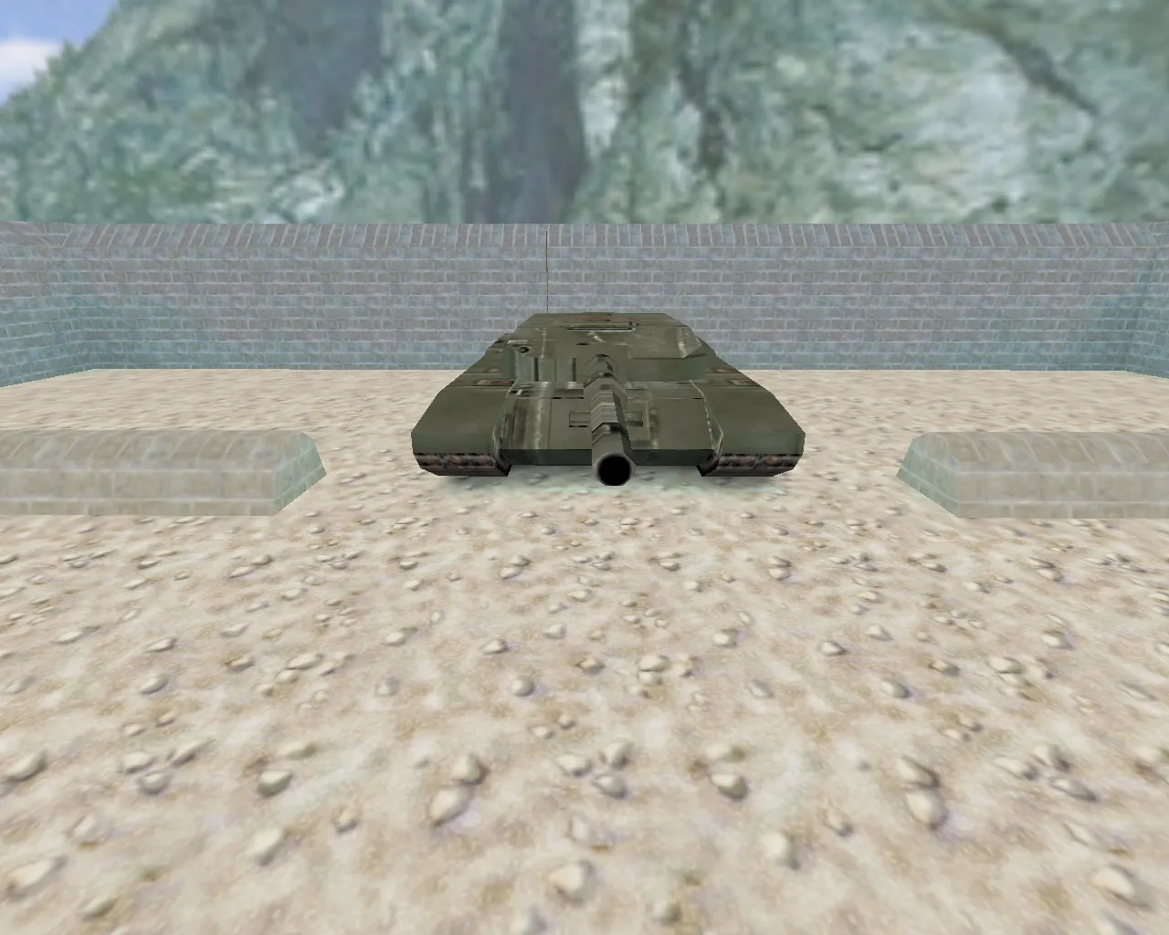 Скриншот  Карта cs_tank для CS 1.6: баланс сторон, точки, .nav для ботов и оптимизация wpoly/epoly